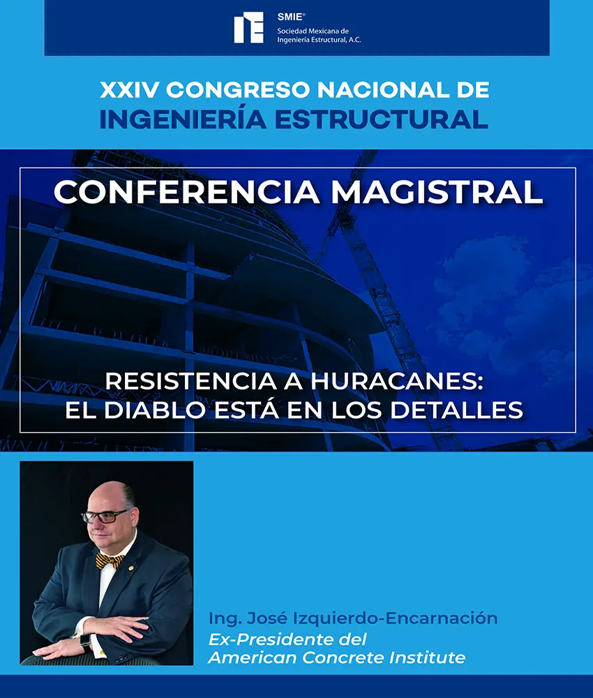 conferencia magistral, cnie 2024, resistencia a huracanes, el diablo esta en los detalles, méxico, cancún, 2024